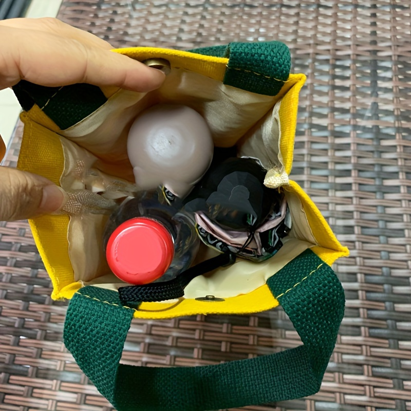 Portable Water Cup Storage Bag, Functional Canvas Water Bottle Bag, Women's Casual Handbag
Portable Water Cup Storage Bag, Functional Canvas Water Bottle Bag, Women's Casual Handbag
