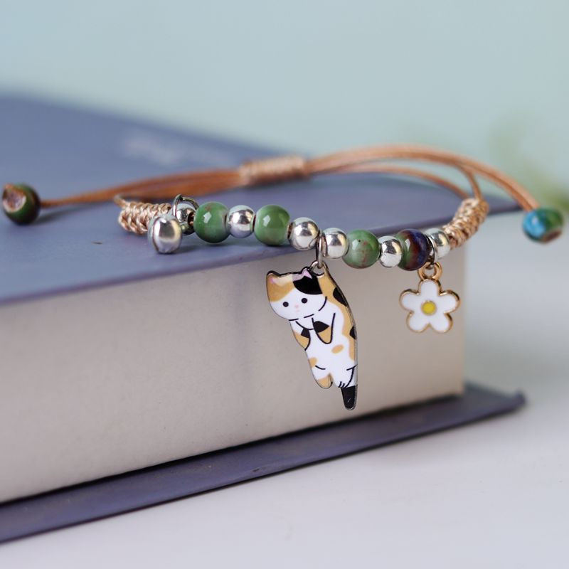 1pc/2pcs Cat Star Charm Braided Bracelet, Cute Cartoon Bead Braided Wrist Jewelry Unisex
1pc/2pcs Cat Star Charm Braided Bracelet, Cute Cartoon Bead Braided Wrist Jewelry Unisex