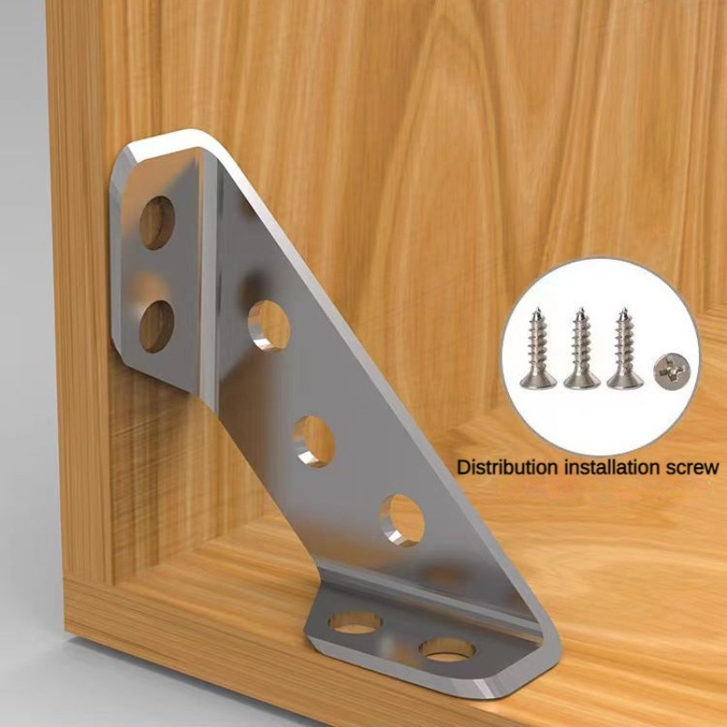 20pcs/4sets Stainless Steel Multifunctional Small Corner Bracket Furniture Corner Bracket Connectors Corner Bracket Triangle Bracket
20pcs/4sets Stainless Steel Multifunctional Small Corner Bracket Furniture Corner Bracket Connectors Corner Bracket Triangle Bracket