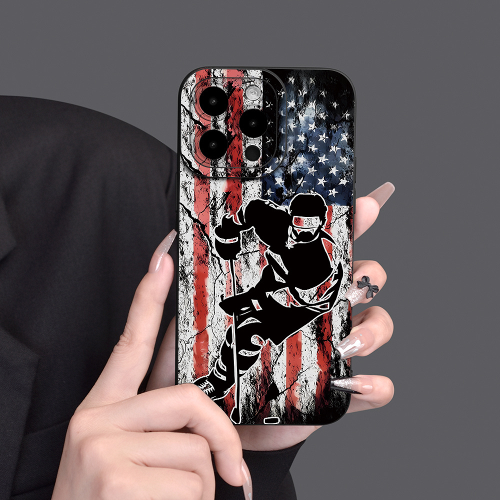 Ice Hockey Pattern Mobile Phone Case Full-body Protection Shockproof Tpu Soft Rubber Case Color: Transparent White Black For Men Women For 15 14 13 12 11 Xs Xr X 7 8 Mini Plus Pro Max Se
Ice Hockey Pattern Mobile Phone Case Full-body Protection Shockproof Tpu Soft Rubber Case Color: Transparent White Black For Men Women For 15 14 13 12 11 Xs Xr X 7 8 Mini Plus Pro Max Se