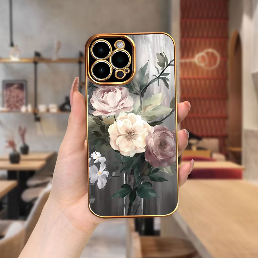 Simple Ink Flower Print High-end Electroplated Phone Case For 15 14 13 12 11 Xs Xr X 7 8 Plus Pro Max Mini
Simple Ink Flower Print High-end Electroplated Phone Case For 15 14 13 12 11 Xs Xr X 7 8 Plus Pro Max Mini