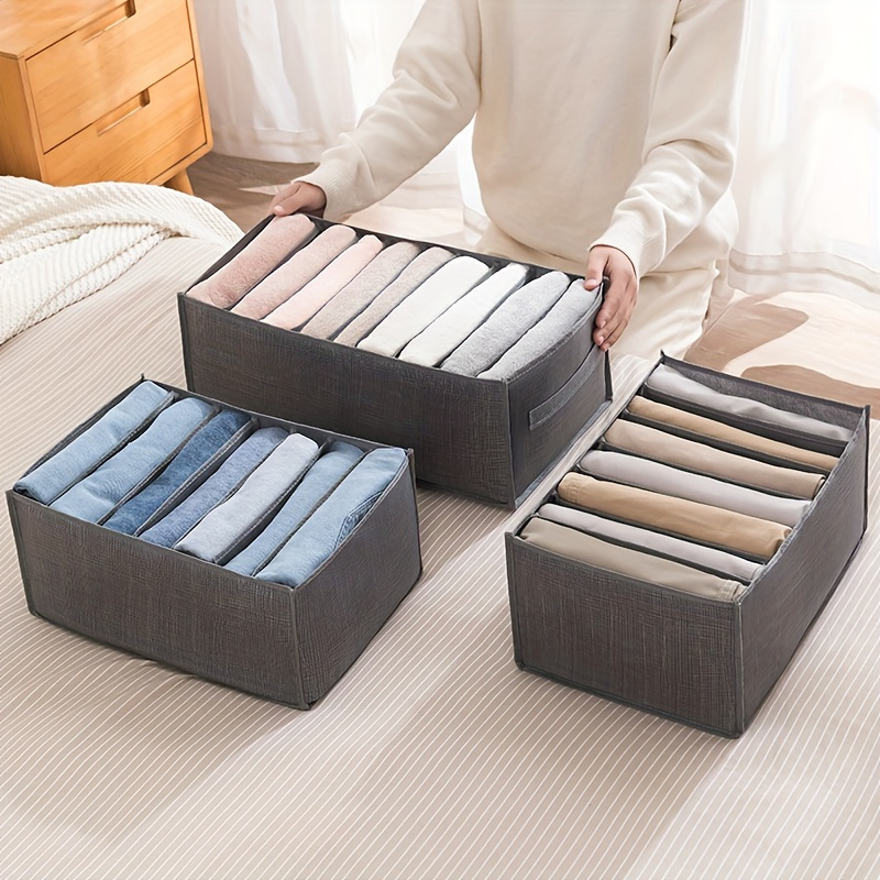 1 Pc Wardrobe Space Saving Container, Solid Color Multifunctional Clothes Storage Bag, Household Container
1 Pc Wardrobe Space Saving Container, Solid Color Multifunctional Clothes Storage Bag, Household Container