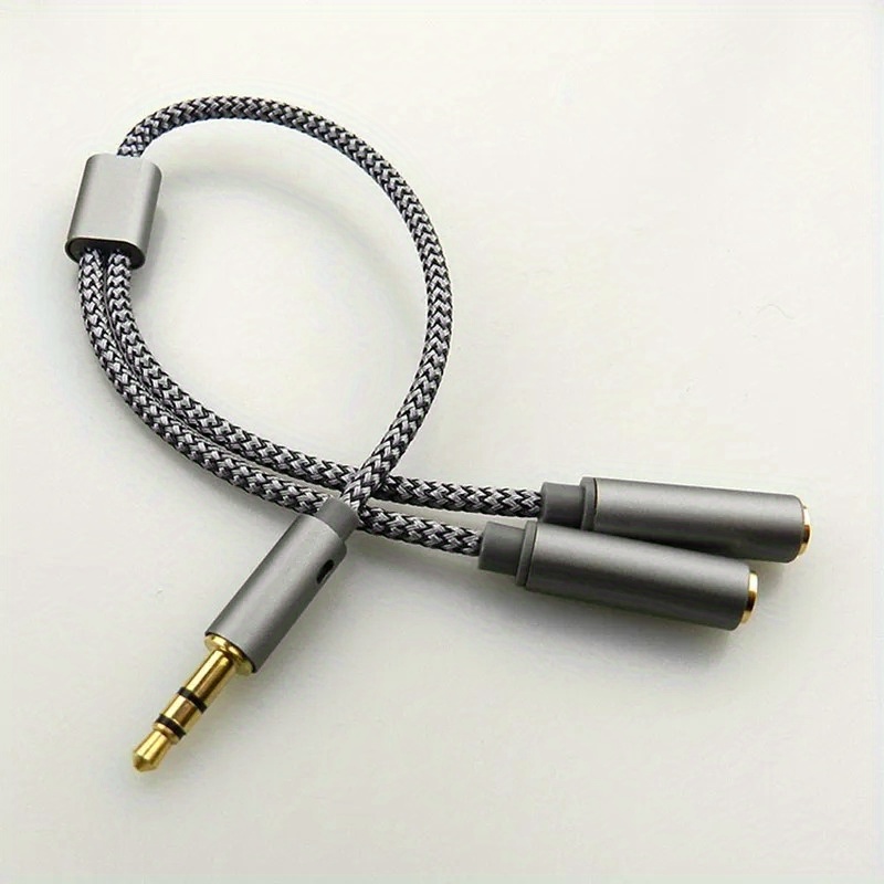 3.5mm Audio Splitter Y Jack 1 Male To 2 Female M/f 3.5mm Stereo Earphone Connector Adapter Earphone Accessories
3.5mm Audio Splitter Y Jack 1 Male To 2 Female M/f 3.5mm Stereo Earphone Connector Adapter Earphone Accessories
