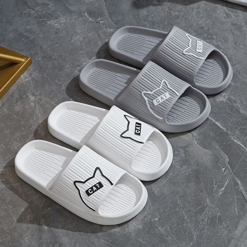 Men's Cartoon Cat Graphic Design Eva Slides, Lightweight Non Slip Quick-drying Open Toe Slippers For Indoor Walking And Bathroom Shower
Men's Cartoon Cat Graphic Design Eva Slides, Lightweight Non Slip Quick-drying Open Toe Slippers For Indoor Walking And Bathroom Shower