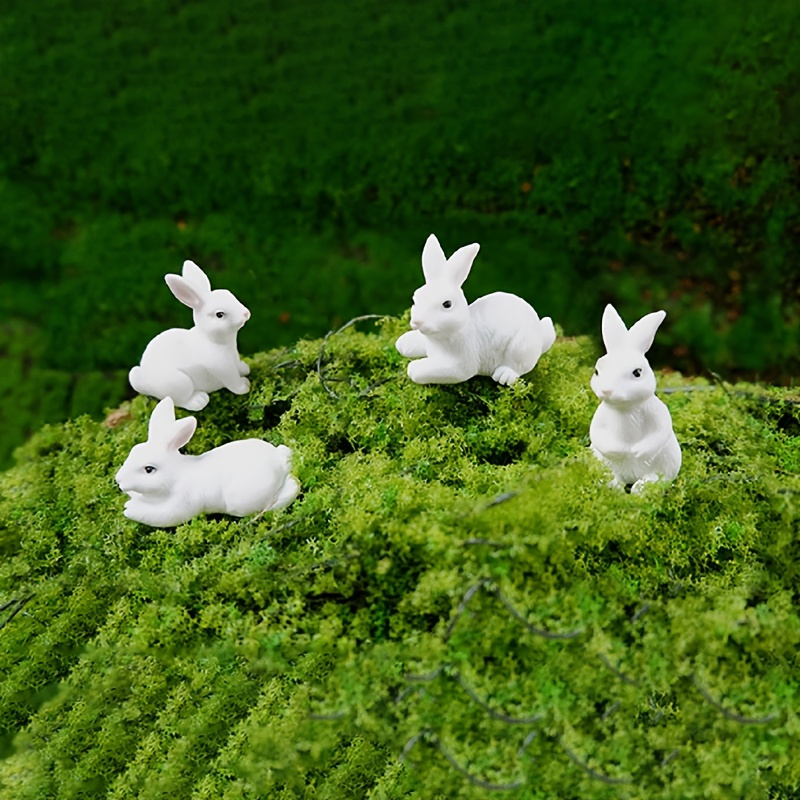 4pcs, Cute Bunnies Made Of Resin Suitable For Garden Lawn Bonsai Decoration Accessories Cake Decoration
4pcs, Cute Bunnies Made Of Resin Suitable For Garden Lawn Bonsai Decoration Accessories Cake Decoration