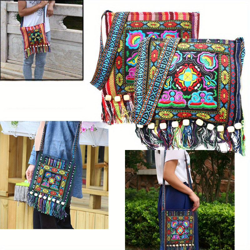Sac Bandoulière De Style Ethnique Vintage, Sac À Bandoulière Bohémien Rétro, Sac À Main Et Sac À Main Hippie Pour Han Fu
Sac Bandoulière De Style Ethnique Vintage, Sac À Bandoulière Bohémien Rétro, Sac À Main Et Sac À Main Hippie Pour Han Fu