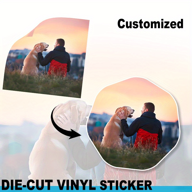 Custom Photo Vinyl Stickers | Personalized, Waterproof, Durable Stickers For Laptop, Notebook, Phone Case, Laptop, Mirror, & More!
Custom Photo Vinyl Stickers | Personalized, Waterproof, Durable Stickers For Laptop, Notebook, Phone Case, Laptop, Mirror, & More!