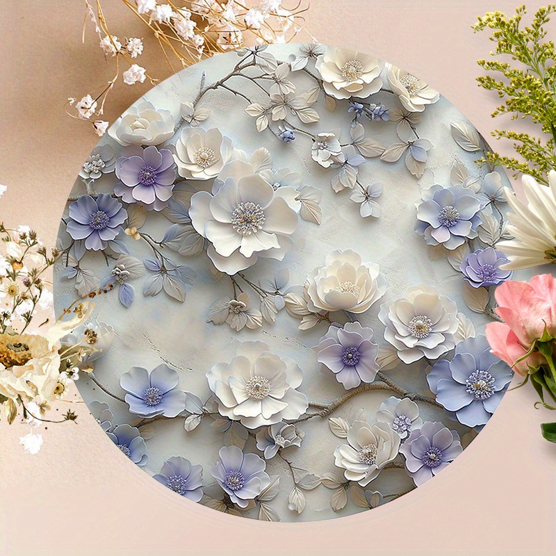 1pc 8x8in/20x20cm Round Aluminum Sign, Metal Sign, Flowers Decor Sign, Yard Indoor Outdoor Decor
1pc 8x8in/20x20cm Round Aluminum Sign, Metal Sign, Flowers Decor Sign, Yard Indoor Outdoor Decor