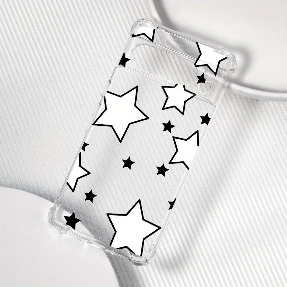 Fashion Cute Star Transparent Shockproof Phone Case For Google Pixel 8pro 8 7a 7pro 7 6a 6 Luxury Soft Tpu Cover
Fashion Cute Star Transparent Shockproof Phone Case For Google Pixel 8pro 8 7a 7pro 7 6a 6 Luxury Soft Tpu Cover
