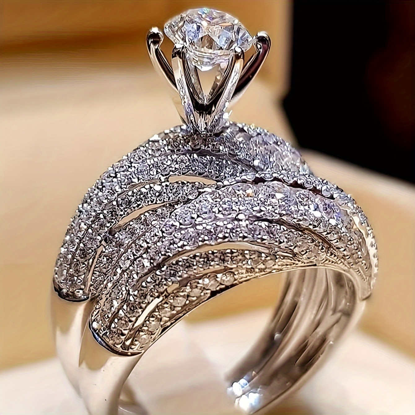 2pcs/set Luxury Geometric Elegant Rings For Women Wedding Engagement Party Jewelry Accessories Size 6-11
2pcs/set Luxury Geometric Elegant Rings For Women Wedding Engagement Party Jewelry Accessories Size 6-11