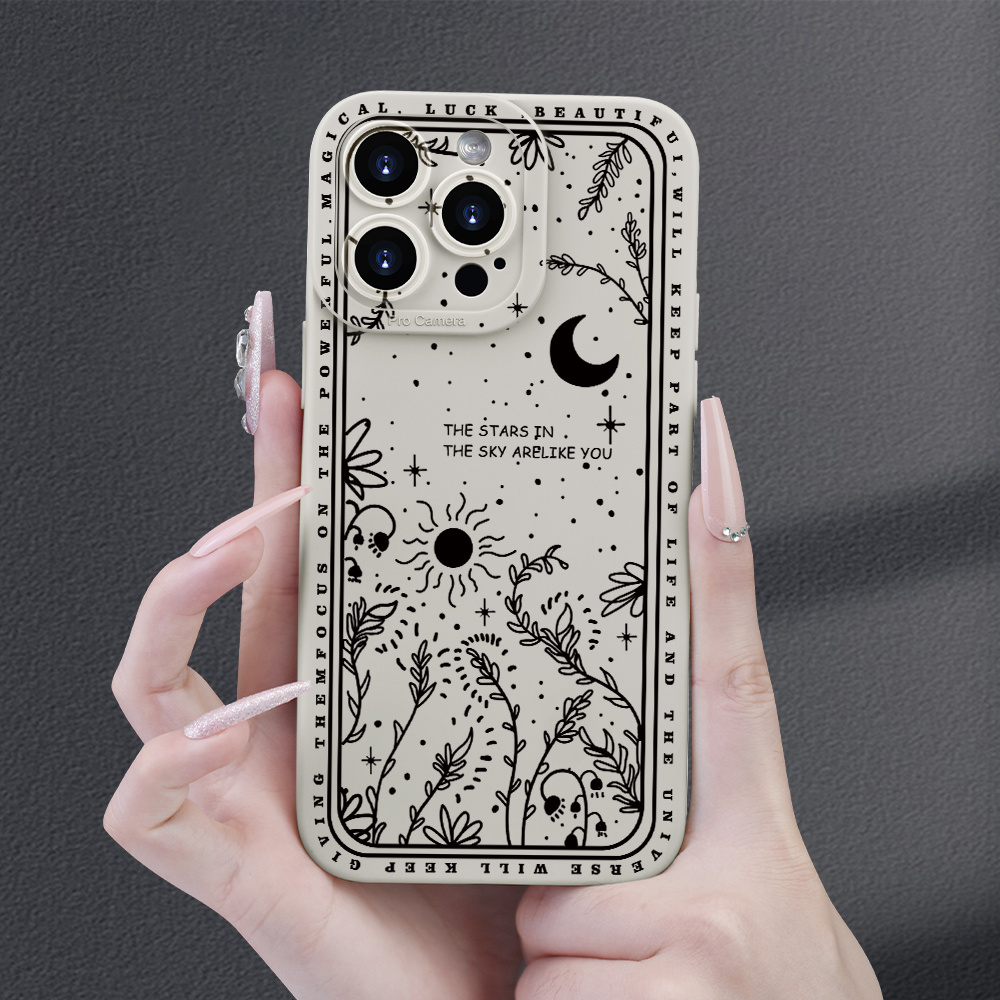 Sun, Star, Moon, White, Non-slip, Durable, Protective Phone Case For Iphone 15/14/13/12/11 Plus Pro Max
Sun, Star, Moon, White, Non-slip, Durable, Protective Phone Case For Iphone 15/14/13/12/11 Plus Pro Max