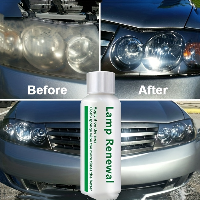 1pc Say Goodbye To Cloudy Headlights, Car Headlight Cleaning Fluid And Refurbishment Detergent Set
1pc Say Goodbye To Cloudy Headlights, Car Headlight Cleaning Fluid And Refurbishment Detergent Set