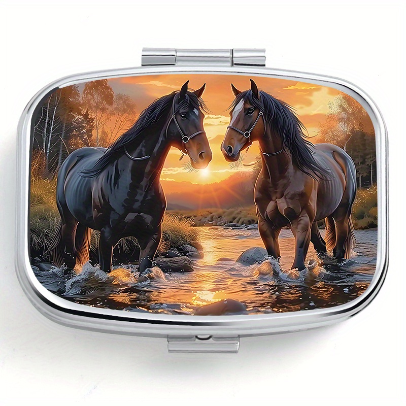 1pc Pattern Printed , 2 Compartments , Portable , Portable For Or Purse Bag, Decorations Jewelry Multifunctional
1pc Pattern Printed , 2 Compartments , Portable , Portable For Or Purse Bag, Decorations Jewelry Multifunctional