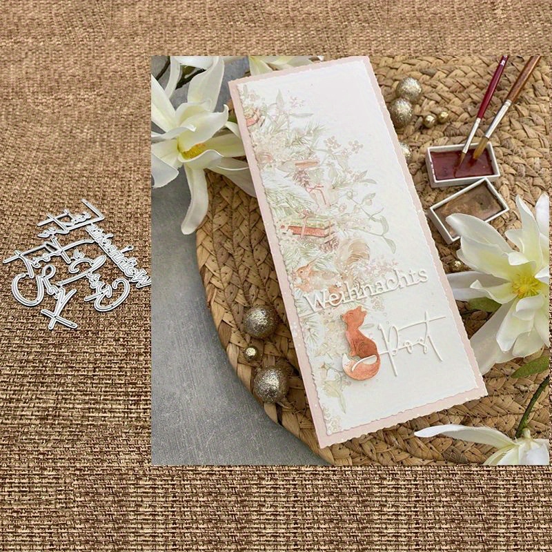 1pc Metal Die Cut, 2024 Metal Cutting Die For Card Making Scrapbooking Diy Album Decorations, Decoration Die Cut
1pc Metal Die Cut, 2024 Metal Cutting Die For Card Making Scrapbooking Diy Album Decorations, Decoration Die Cut