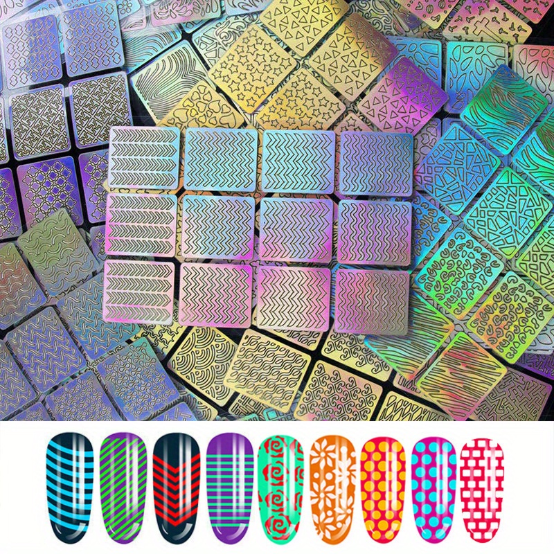 6 Sheet Nail Vinyl Stencils Nail Decoration Stickers Set Nail Stickers Tips Decals
6 Sheet Nail Vinyl Stencils Nail Decoration Stickers Set Nail Stickers Tips Decals