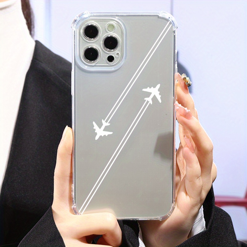 Luxury Shockproof Transparent 2 White Planes Phone Case For 11 12 13 14 15 Pro Max For X Xs Max Xr 6 6s 7 8 Plus Mini Soft Protective Silicone Air Cushion Clear Back Cover
Luxury Shockproof Transparent 2 White Planes Phone Case For 11 12 13 14 15 Pro Max For X Xs Max Xr 6 6s 7 8 Plus Mini Soft Protective Silicone Air Cushion Clear Back Cover