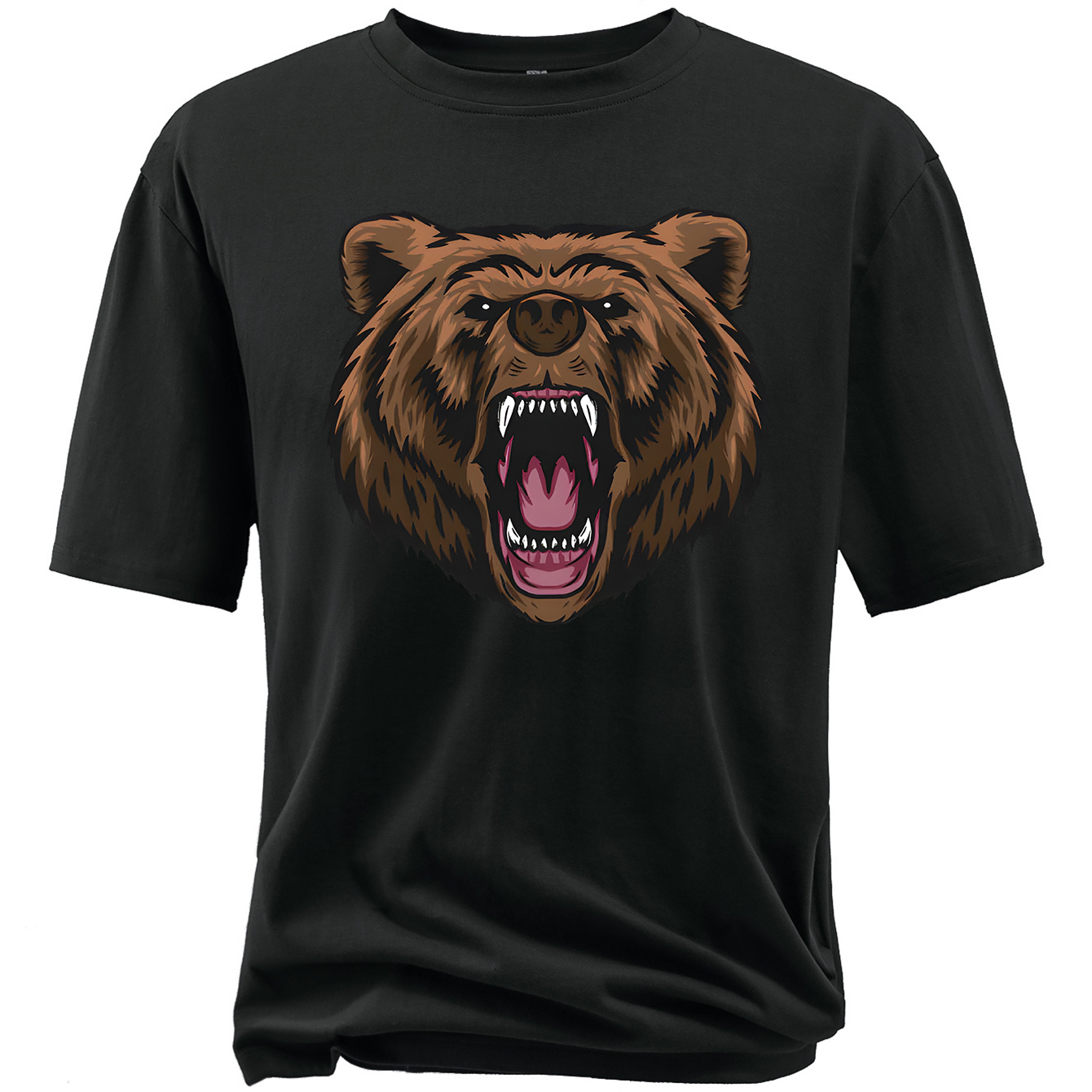 Plus Size, Bear Print T-shirt For Men, Summer Trendy Short Sleeve Tees For Big & Tall Guys
Plus Size, Bear Print T-shirt For Men, Summer Trendy Short Sleeve Tees For Big & Tall Guys