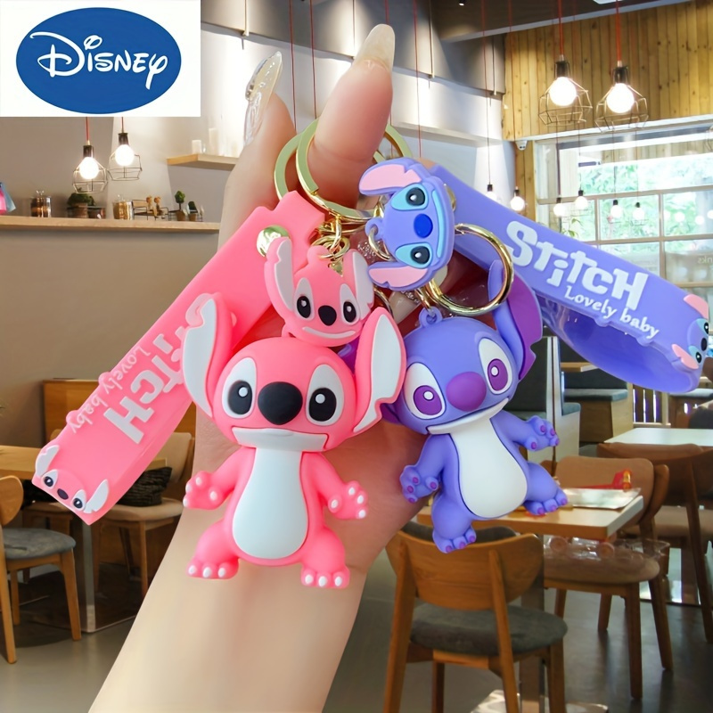 Disney Kawaii Cartoon Disney Stitch Backpack Keychain Pendant, Girls Cute Travel Accessories
Disney Kawaii Cartoon Disney Stitch Backpack Keychain Pendant, Girls Cute Travel Accessories