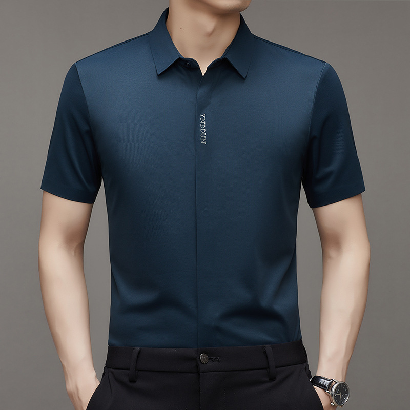 Men's Ydndun Print Shirt, Casual Lapel Button Up Short Sleeve Shirt For Outdoor Activities
Men's Ydndun Print Shirt, Casual Lapel Button Up Short Sleeve Shirt For Outdoor Activities