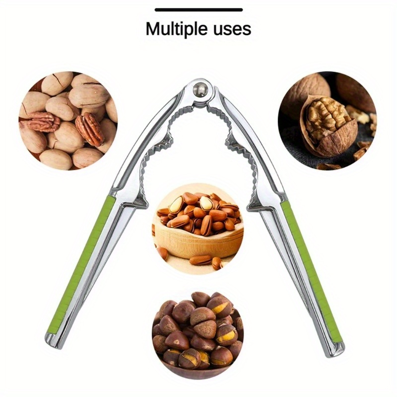Stainless Steel Nutcracker - Versatile Pliers For Walnuts, Hazelnuts & More - Durable Kitchen Gadget
Stainless Steel Nutcracker - Versatile Pliers For Walnuts, Hazelnuts & More - Durable Kitchen Gadget