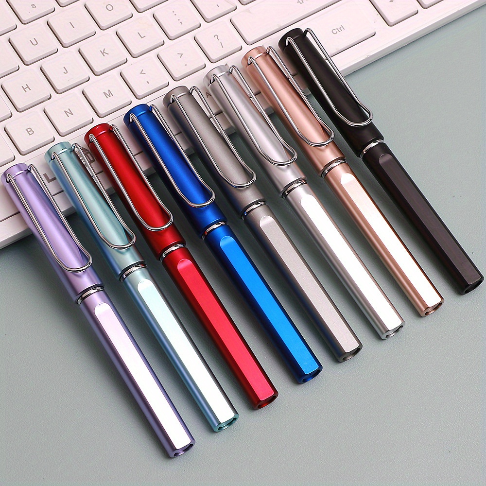 8-piece Premium Metallic Gel Pens, 0.5mm Fine Point, Smooth Writing For Business Meetings & Signatures
8-piece Premium Metallic Gel Pens, 0.5mm Fine Point, Smooth Writing For Business Meetings & Signatures