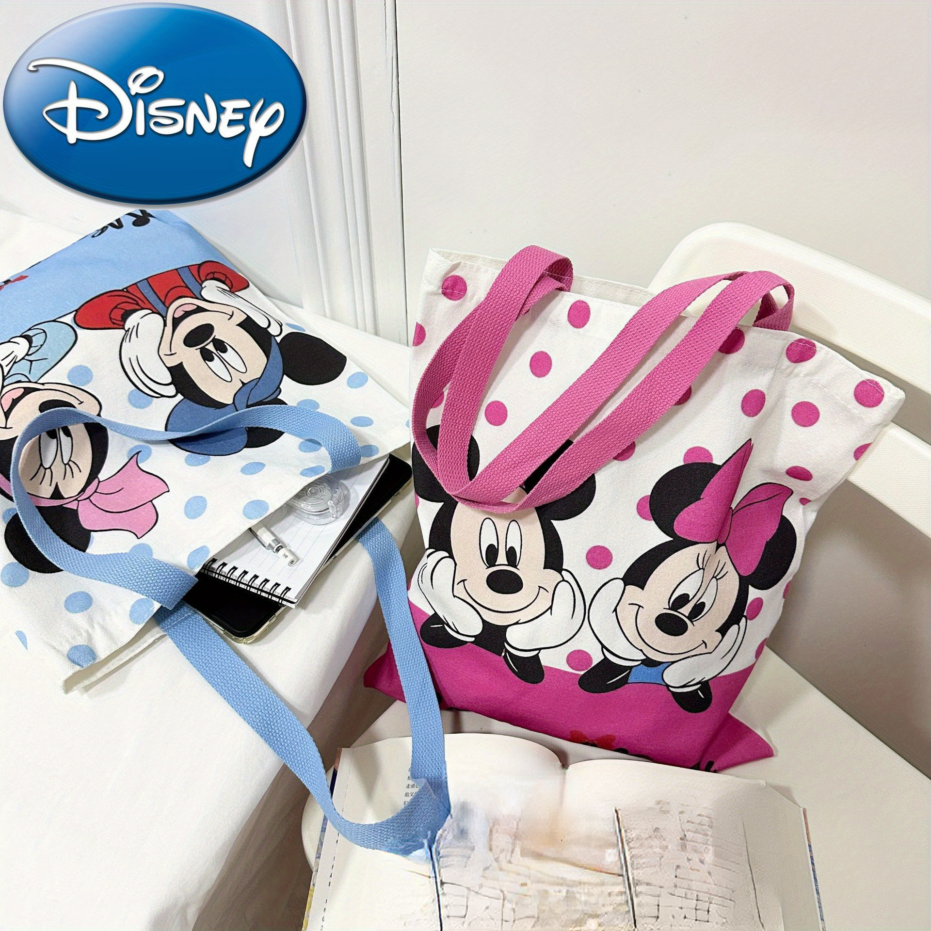 Disney Mickey And Mouse Print Tote Bag, Cute Cartoon Shoulder Bag, Women's Lovely Handbag For Shopping
Disney Mickey And Mouse Print Tote Bag, Cute Cartoon Shoulder Bag, Women's Lovely Handbag For Shopping