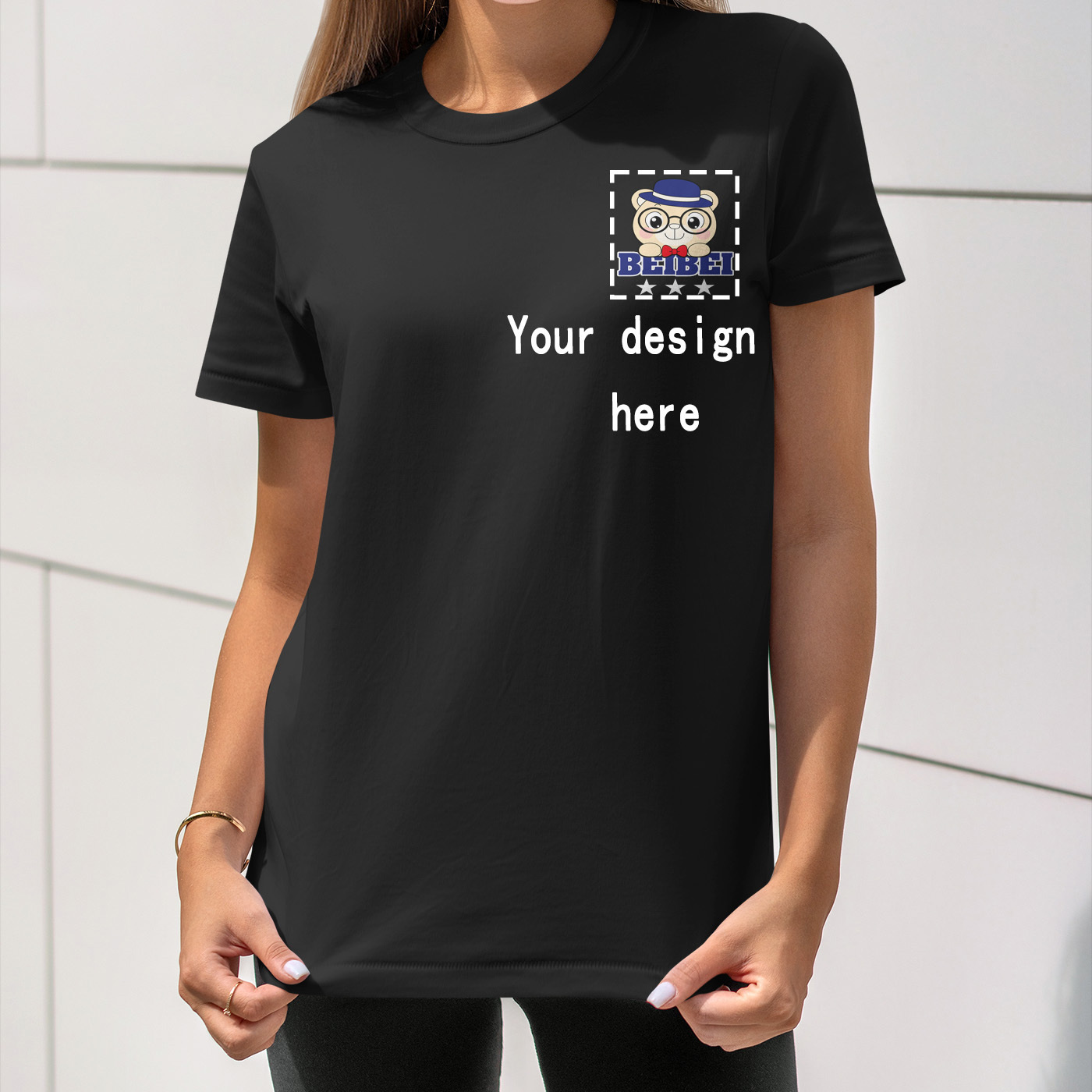 Customized Picture Print T-shirt, Casual Short Sleeve Crew Neck T-shirt For Spring & Summer, Women's Clothing
Customized Picture Print T-shirt, Casual Short Sleeve Crew Neck T-shirt For Spring & Summer, Women's Clothing