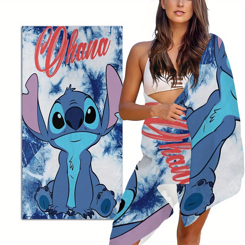 Stitch - Disney Cartoon Square Towel, Summer Sports Outdoor Beach Towel, Ultra-fine Fiber Quick Drying Bath Towel
Stitch - Disney Cartoon Square Towel, Summer Sports Outdoor Beach Towel, Ultra-fine Fiber Quick Drying Bath Towel