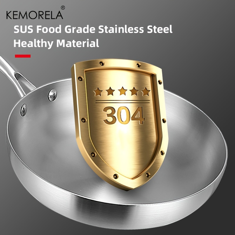 1pc Frying Pan, Stainless Steel Skillet, Egg Fry Pan, Omelet Pan, Wok Pan, For Gas Stove Top And Induction Cooker, Restaurant Kitchen Utensils, Kitchen Accessories Eid Al-adha Mubarak
1pc Frying Pan, Stainless Steel Skillet, Egg Fry Pan, Omelet Pan, Wok Pan, For Gas Stove Top And Induction Cooker, Restaurant Kitchen Utensils, Kitchen Accessories Eid Al-adha Mubarak