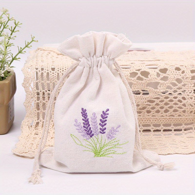 5pcs/set, Lavender Embroidered Cotton Bags With Drawstring Closure Linen Bags Jewelry Storage Pouches Empty Sachet Brocade Bags Natural Linen Storage Bags Holiday Gift Packaging Bags
5pcs/set, Lavender Embroidered Cotton Bags With Drawstring Closure Linen Bags Jewelry Storage Pouches Empty Sachet Brocade Bags Natural Linen Storage Bags Holiday Gift Packaging Bags