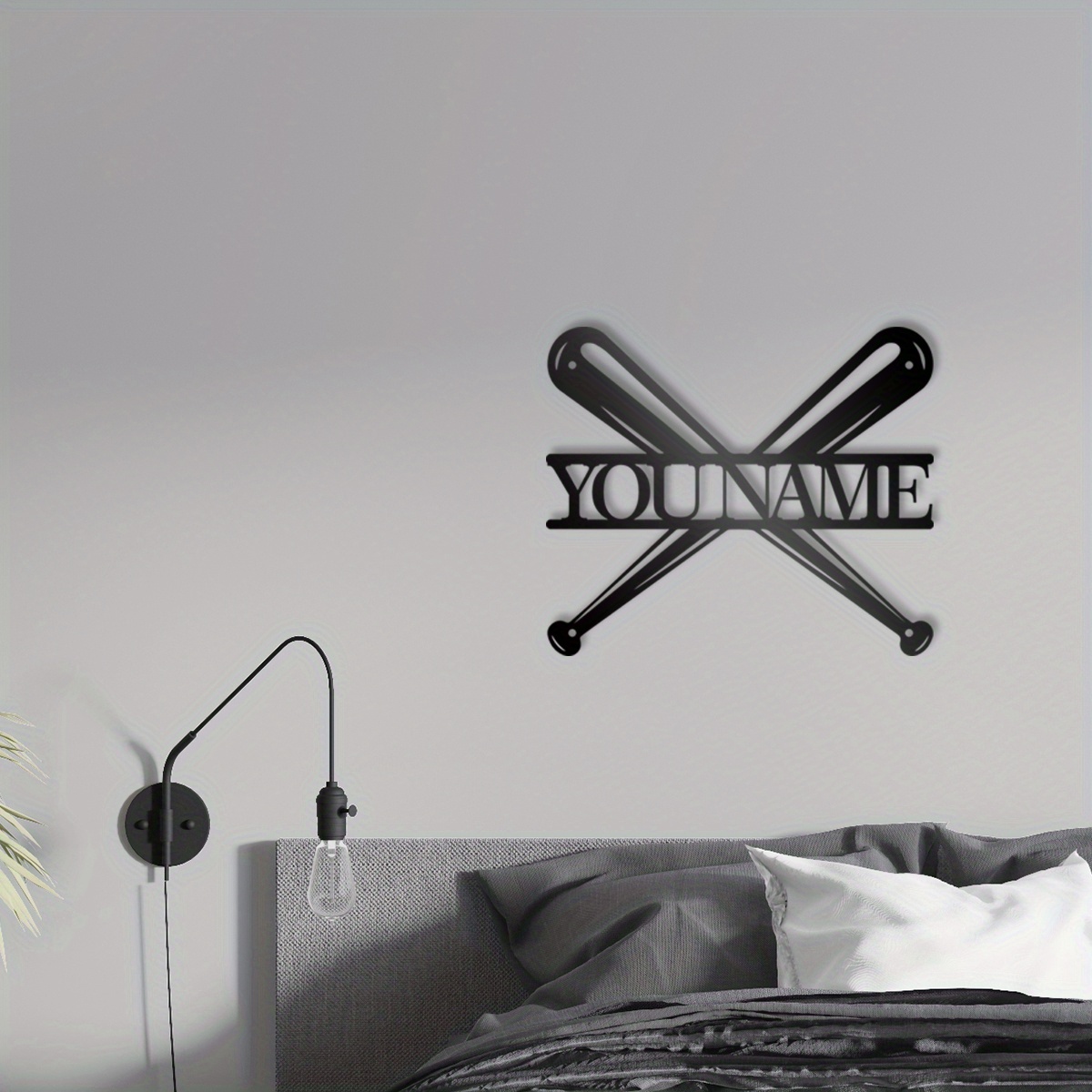 Custom Baseball Bat Metal With Personalized Player Name - Room Decor, No Power Needed
Custom Baseball Bat Metal With Personalized Player Name - Room Decor, No Power Needed