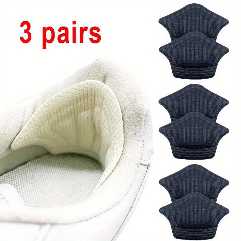 3 Pairs Self-adhesive Heel Cushion Pads, Anti-wear Foot Insoles For Sports Shoes, Adjustable Shoe Size Heel Cups For Comfort &
3 Pairs Self-adhesive Heel Cushion Pads, Anti-wear Foot Insoles For Sports Shoes, Adjustable Shoe Size Heel Cups For Comfort &