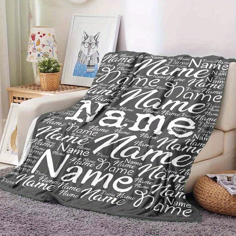 1pc Name Blanket Custom Name Blanket For Woman Man Birthday Gifts Soft Blanket For Bedroom Sofa Room Decor Gifts
1pc Name Blanket Custom Name Blanket For Woman Man Birthday Gifts Soft Blanket For Bedroom Sofa Room Decor Gifts