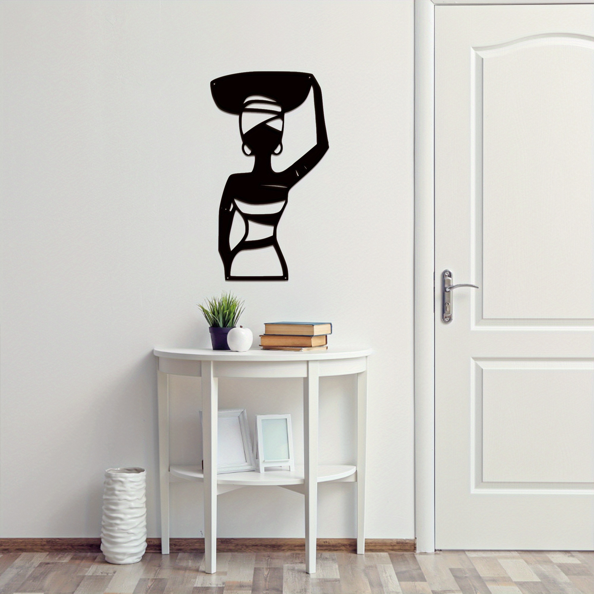Modern African Woman Metal Wall Art - Creative Tribe Decor For Home & Office, Indoor/outdoor Use
Modern African Woman Metal Wall Art - Creative Tribe Decor For Home & Office, Indoor/outdoor Use