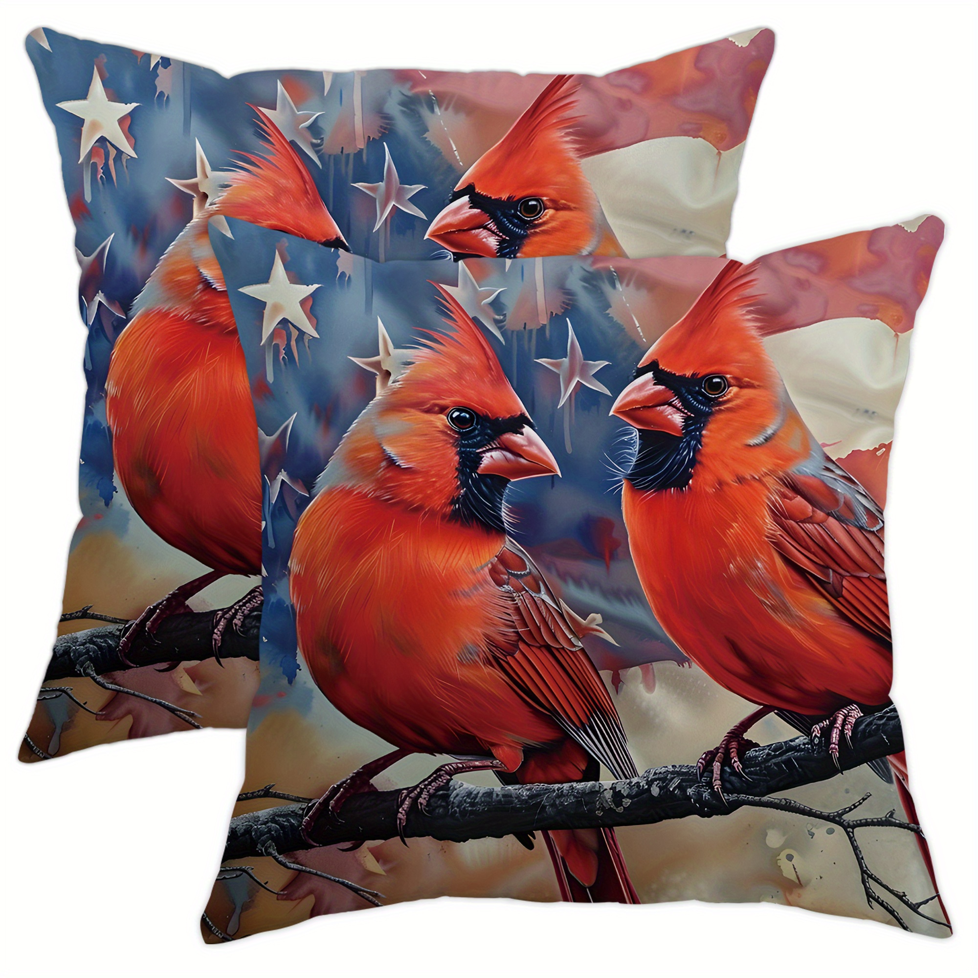 2-pack Patriotic Velvet Throw Pillow Covers - 18x18 Inch, American Flag & Design, Zip Closure, Machine Washable For Living Room & Bedroom Decor Decorative Pillow Covers Pillow Covers For Living Room
2-pack Patriotic Velvet Throw Pillow Covers - 18x18 Inch, American Flag & Design, Zip Closure, Machine Washable For Living Room & Bedroom Decor Decorative Pillow Covers Pillow Covers For Living Room