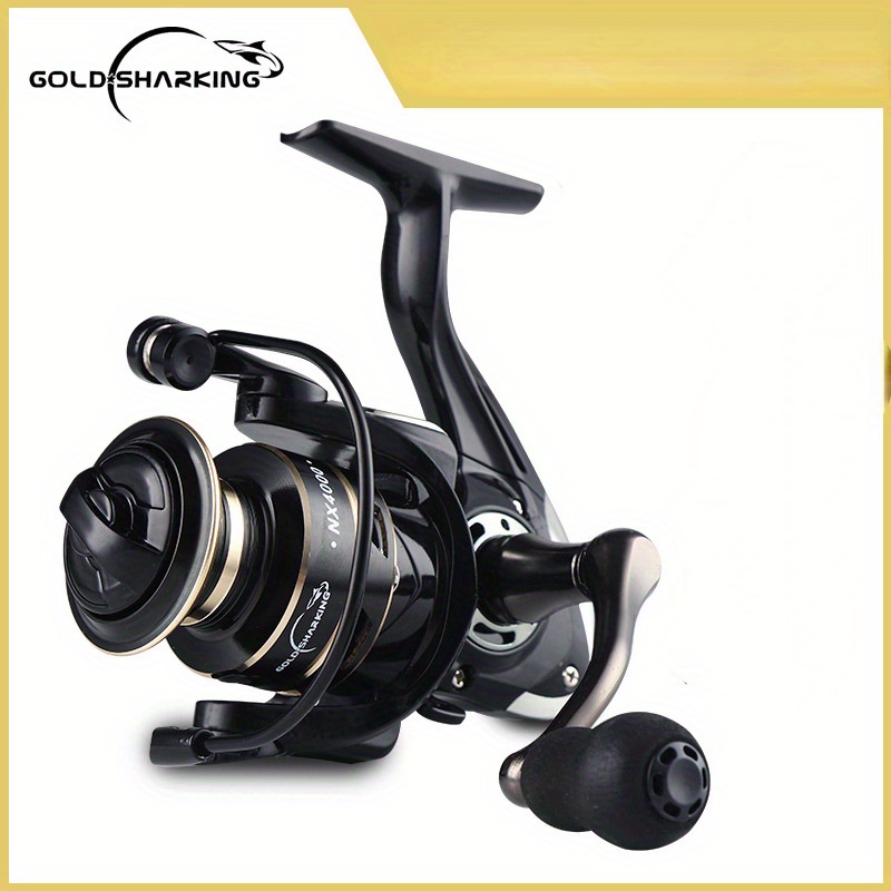 GOLDSHARKING 2000 3000 4000 5000 Moulinet de pêche Spinning, Moulinet de pêche avec puissance de freinage maximale de 12 kg, Bobine de ligne de pêche pour bar et brochet
GOLDSHARKING 2000 3000 4000 5000 Moulinet de pêche Spinning, Moulinet de pêche avec puissance de freinage maximale de 12 kg, Bobine de ligne de pêche pour bar et brochet