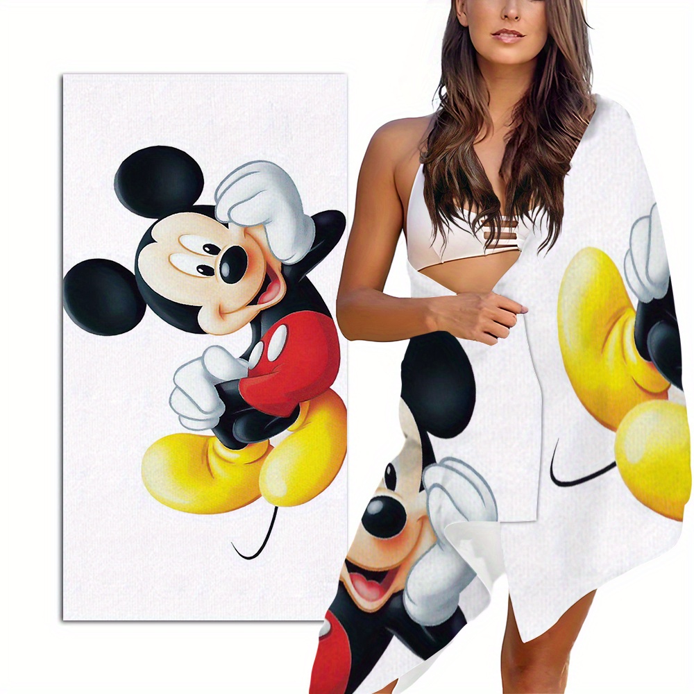 Disney Cartoon Towel, Waterproof Fashionable And Quick-drying Bath Towel, Outdoor Ultra-fine Fiber Sports Beach Towel
Disney Cartoon Towel, Waterproof Fashionable And Quick-drying Bath Towel, Outdoor Ultra-fine Fiber Sports Beach Towel