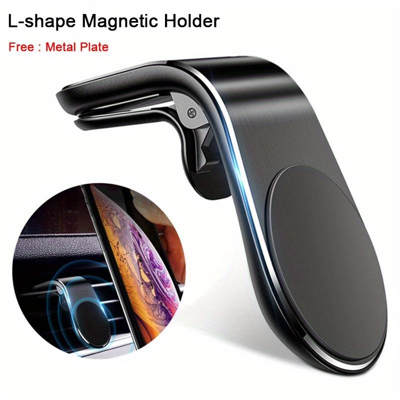 Universal L-shape Holder, Aluminum Alloy Clip-on Phone Stand, Compatible With 15 & 14 Pro, Samsung, And Xiaomi - 1pcs
Universal L-shape Holder, Aluminum Alloy Clip-on Phone Stand, Compatible With 15 & 14 Pro, Samsung, And Xiaomi - 1pcs