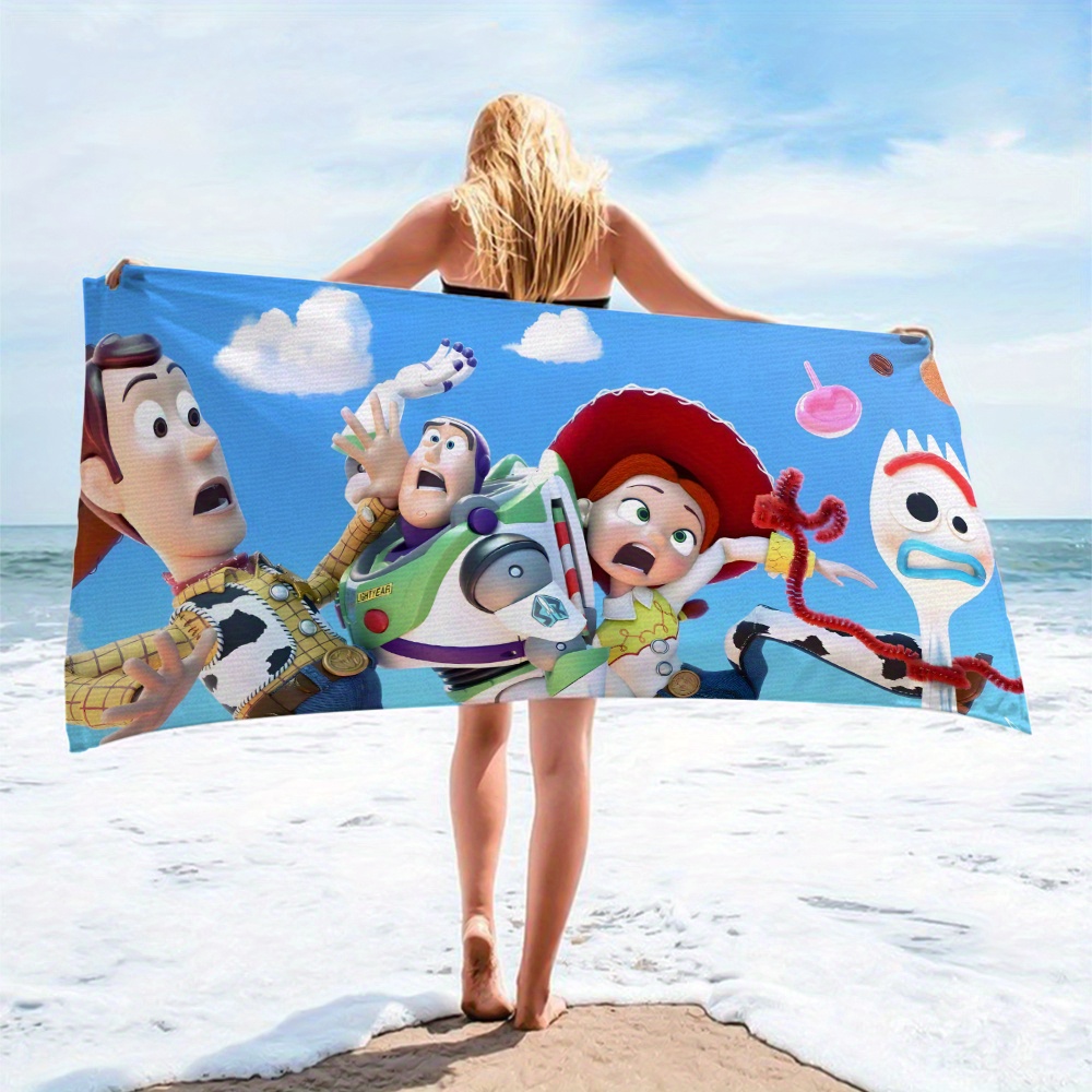 1pc Disney Cartoon Square Towel, Waterproof Fashion Quick-drying Bath Towel, Outdoor Microfiber Sports Beach Towel
1pc Disney Cartoon Square Towel, Waterproof Fashion Quick-drying Bath Towel, Outdoor Microfiber Sports Beach Towel