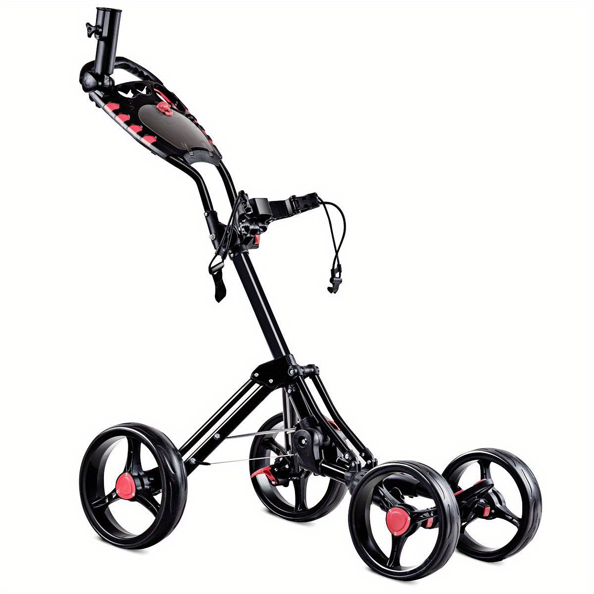 Goplus Folding 4 Wheel Golf Pull Push Cart Trolley Club Umbrella Scorecard Drink Holder
Goplus Folding 4 Wheel Golf Pull Push Cart Trolley Club Umbrella Scorecard Drink Holder