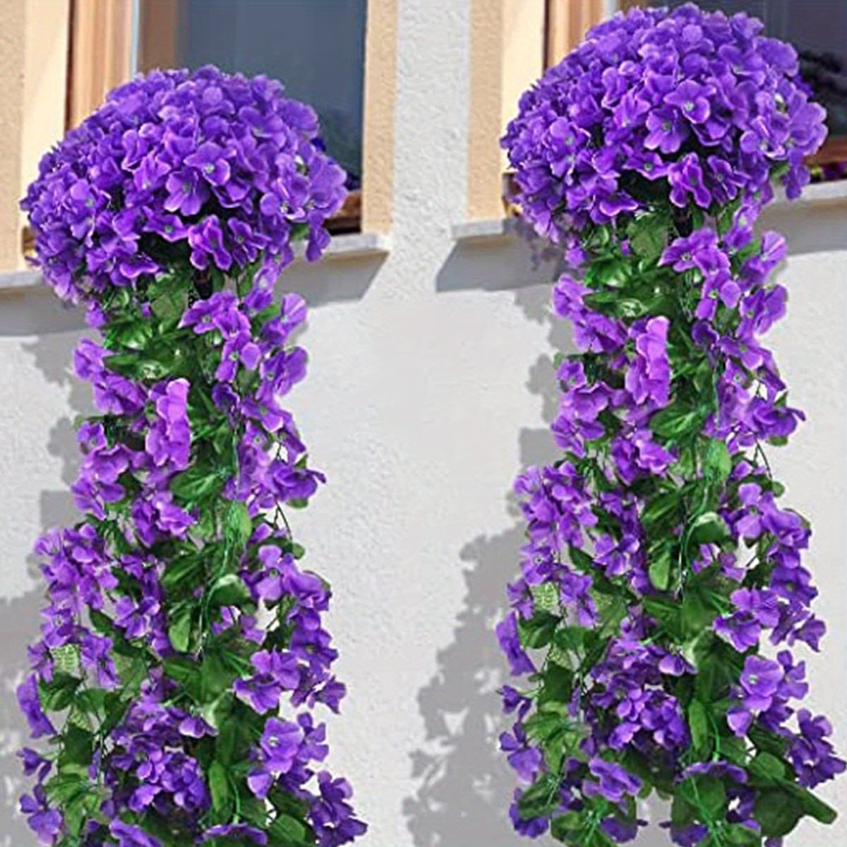 2pcs 31.49 Inches Violet Ivy Flowers Lifelike Hanging Plant Artificial Hanging Flowers Decorations For Outdoor Home Wedding Garden Yard Hanging Baskets Wisteria Garland Decoration
2pcs 31.49 Inches Violet Ivy Flowers Lifelike Hanging Plant Artificial Hanging Flowers Decorations For Outdoor Home Wedding Garden Yard Hanging Baskets Wisteria Garland Decoration