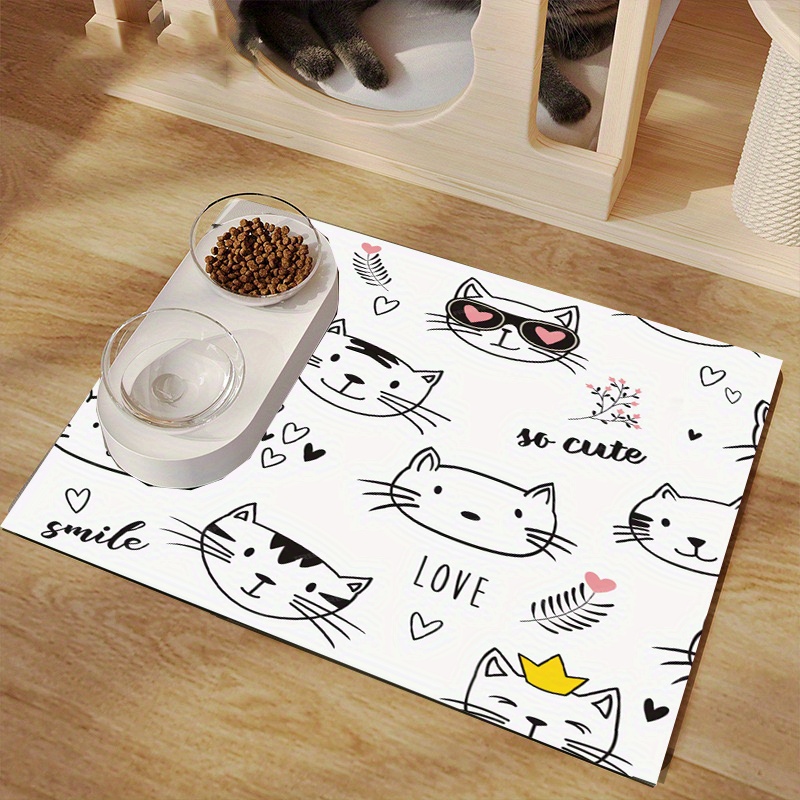 1pc Cat- Polyester Pet Feeding Mat , - , -spill Pet Mat, Multipurpose Pet Drying Pad Cat
1pc Cat- Polyester Pet Feeding Mat , - , -spill Pet Mat, Multipurpose Pet Drying Pad Cat