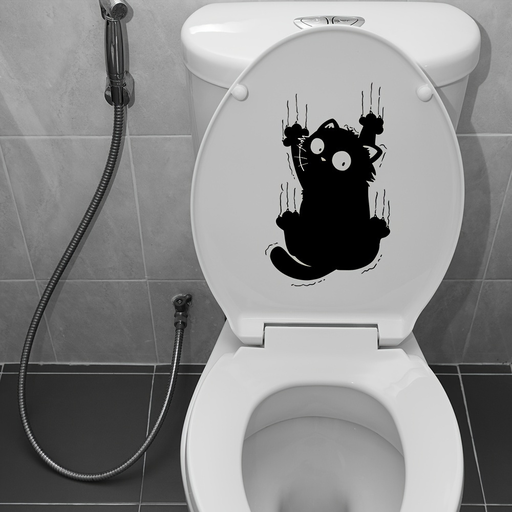 1pc Cat Decals - Self-adhesive Accents For Bathroom, Door And Window Trims | Plastic, No Power Supply | Home Decor
1pc Cat Decals - Self-adhesive Accents For Bathroom, Door And Window Trims | Plastic, No Power Supply | Home Decor