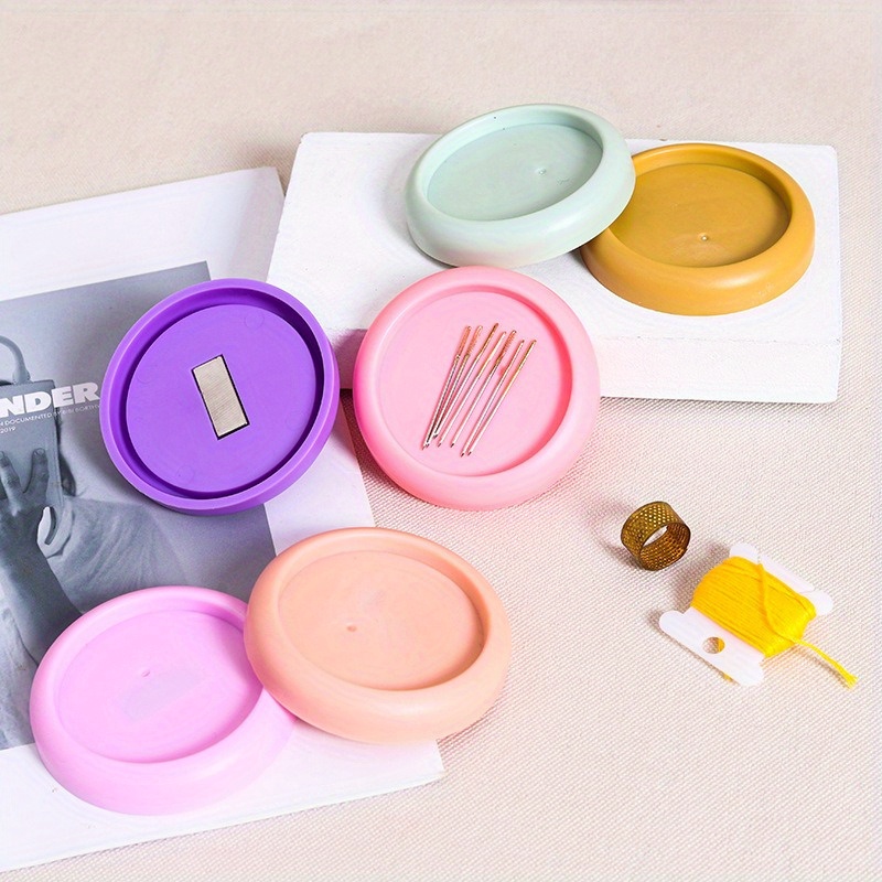 Portable Magnetic Needle Case For Sewing & Embroidery - Anti-lost, Compact Storage Box With Strong Magnet - Ideal For Stitch & Diy Crafts - In Pink, Purple, Yellow
Portable Magnetic Needle Case For Sewing & Embroidery - Anti-lost, Compact Storage Box With Strong Magnet - Ideal For Stitch & Diy Crafts - In Pink, Purple, Yellow