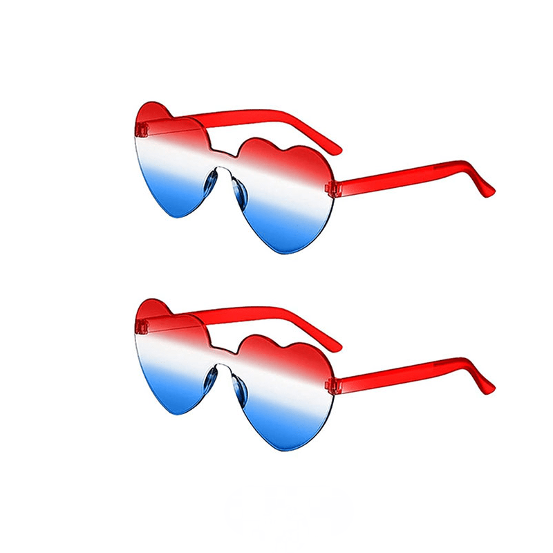 Independence Day Party Decorative Glasses - 2pcs, Plastic, Featherless, For Events & Parties Supplies
Independence Day Party Decorative Glasses - 2pcs, Plastic, Featherless, For Events & Parties Supplies