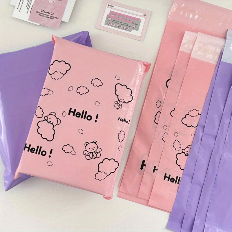 100-piece Thick Waterproof Shipping Bags With Cartoon Prints - Durable Pe Material, Colorful Pieceaging For Clothing & Decor
100-piece Thick Waterproof Shipping Bags With Cartoon Prints - Durable Pe Material, Colorful Pieceaging For Clothing & Decor