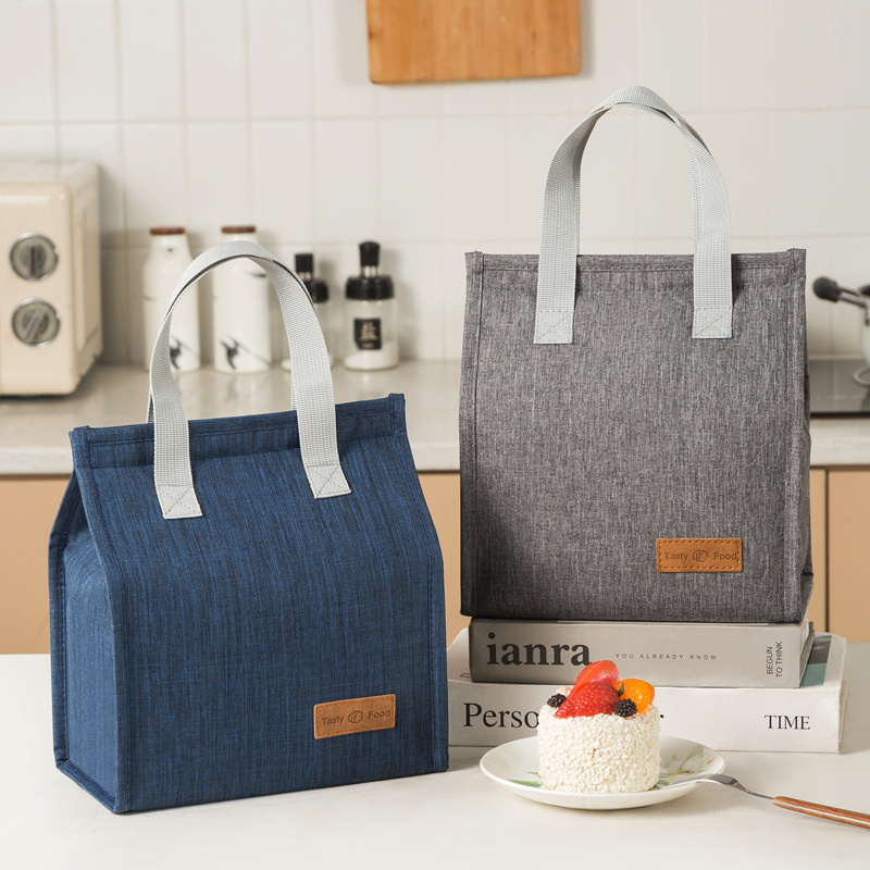 Square Lunch Bag, Oxford Cloth Insulated Tote With Handle, Hand Washable, Large Capacity Thermal Bento Box Carrier
Square Lunch Bag, Oxford Cloth Insulated Tote With Handle, Hand Washable, Large Capacity Thermal Bento Box Carrier