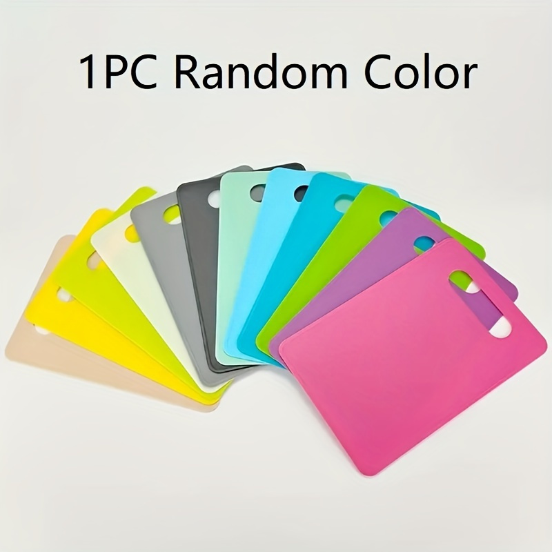 Double-sided Plastic Cutting Board - Durable, Easy-clean, Lightweight, Food-safe, Multi-color Square Kitchen Prep Board (1pc Random Color)
Double-sided Plastic Cutting Board - Durable, Easy-clean, Lightweight, Food-safe, Multi-color Square Kitchen Prep Board (1pc Random Color)