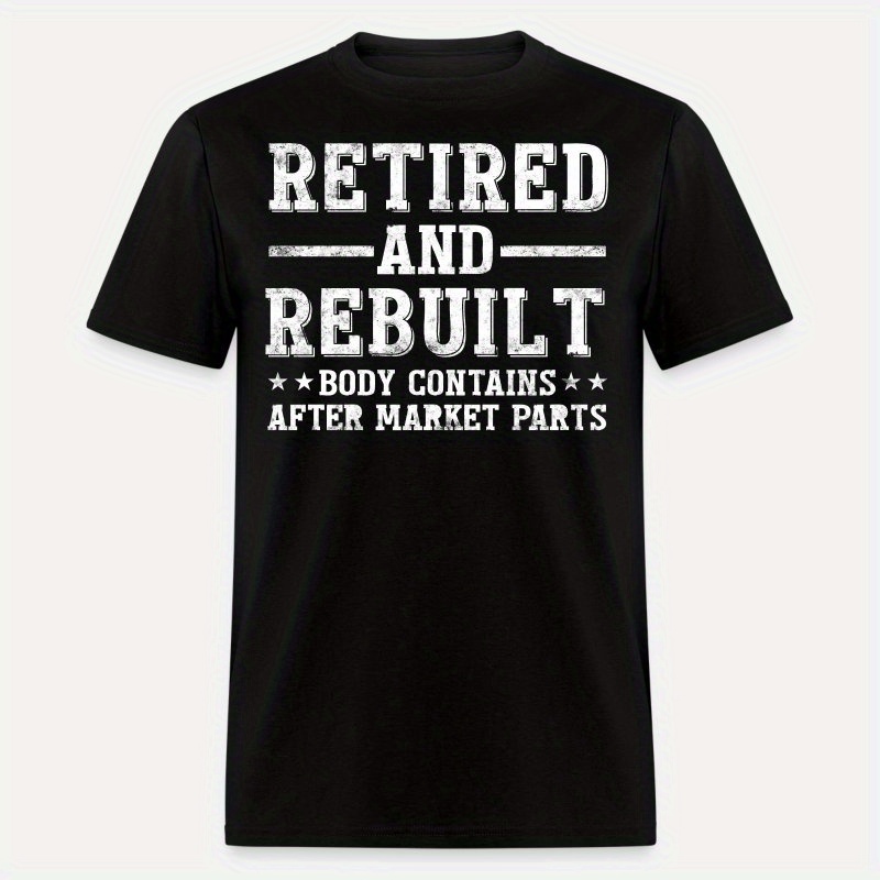 Funny Retired Hip Knee Replacement Parts-1903 Funny Men’s Short Sleeve Graphic T-shirt Collection Black
Funny Retired Hip Knee Replacement Parts-1903 Funny Men’s Short Sleeve Graphic T-shirt Collection Black