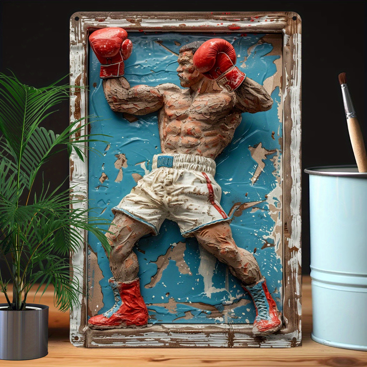 Vintage Boxing-themed Aluminum Sign (8x12") - Perfect For Home & Office Decor, Unique Gift For Sports Fans & Father's Day
Vintage Boxing-themed Aluminum Sign (8x12") - Perfect For Home & Office Decor, Unique Gift For Sports Fans & Father's Day